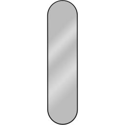 Baltica Design Tiny Border Pastille lustro 40x155 cm owalne czarny