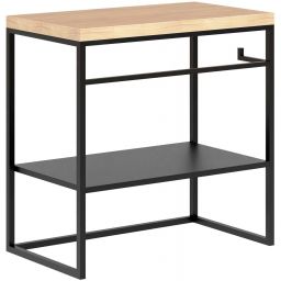 Baltica Design Linn konsola podumywalkowa 60x43x75 cm czarna