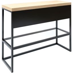 Baltica Design Trine konsola podumywalkowa 100x40x75 cm czarna