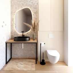 Baltica Design Laila konsola podumywalkowa 75x35x75 cm czarna