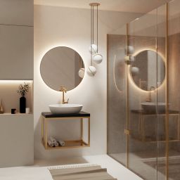 Baltica Design Hege konsola podumywalkowa 60x35x45 cm czarna