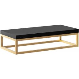 Baltica Design Bente konsola podumywalkowa 60x35x17 cm czarna-złota