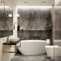 Baltica Design Liv konsola podumywalkowa 60x40x28 cm czarna