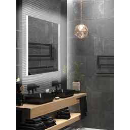 BD Art Twin lustro 70x50 cm prostokątne z oświetleniem 301210000354