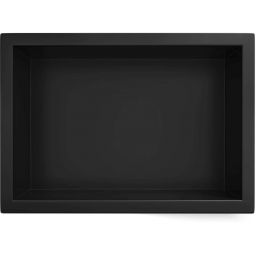 Balneo Wall-Box One Black półka wnękowa 30 cm czarna B0101020410-1