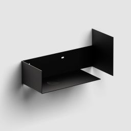 Clou Flush konsola 44x18x20,5 cm podumywalkowa wisząca lewa czarna CL/07.36.032.21