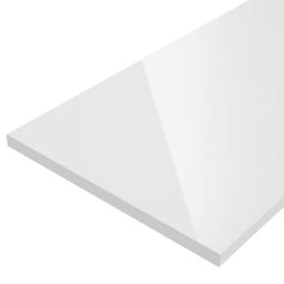 Defra Uni blat naszafkowy 46x30,4 cm biały połysk 125-F-03007
