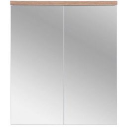 Comad Bali White szafka 60x20x70 cm z lustrem biała BALI WHITE 840 FSC