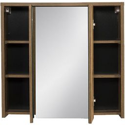 Comad Hampton Concrete szafka 80x16x75 cm z lustrem dąb HAMPTON CONCRETE 84-80