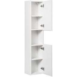 Comad Nova White szafka 30x25x140 cm boczna wisząca biała NOVA WHITE 80-03-2D