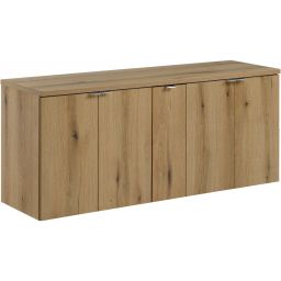 Zestaw Comad Nova Oak szafki 60 cm, 60 cm i 20 cm wiszące z blatem meblowym 140 cm dąb SET-NOA B OAK 140CM D