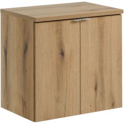 Zestaw Comad Nova Oak szafka z blatem 60 cm wisząca dąb SET-NOA B OAK 60CM D