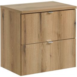 Zestaw Comad Nova Oak szafka z blatem 60 cm wisząca dąb SET-NOA B OAK 60CM S