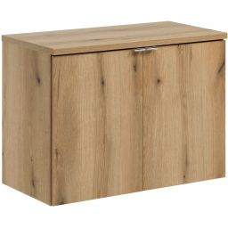 Zestaw Comad Nova Oak szafka z blatem 80 cm wisząca dąb SET-NOA B OAK 80CM D