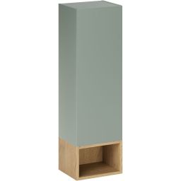 Zestaw Comad Aster Green szafka 30 cm boczna i regał 30 cm otwarty zielony/dąb SET-ASG SP UR 30X20