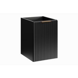 Comad Adel Black szafka 40x46x57 cm boczna wisząca z koszem czarny mat ADEL BLACK 81-40-1DK