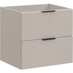 Zestaw Comad Adel Cashmere szafka z blatem 60 cm podumywalkowa wisząca i boczna wysoka kaszmir SET-ADC B CASHMERE 60CM HIGH CABINET