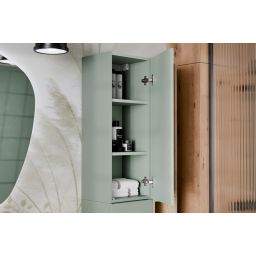 Comad Aster Green szafka 30x26,6x80 cm boczna wisząca zielony mat ASTER GREEN 80-30-1D