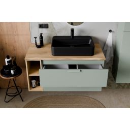 Comad Aster Green szafka 80x45,6x50 cm podumywalkowa wisząca zielony mat ASTER GREEN 82-80-46-2S