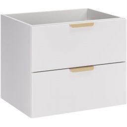 Comad Aster White szafka 60x45,6x50 cm podumywalkowa wisząca biały mat ASTER WHITE 82-60-46-2S