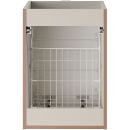 Comad Bella Cashmere szafka 40x46x57 cm boczna wisząca z koszem na pranie kaszmir BELLA CASHMERE 81-40-1DK