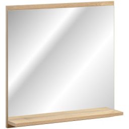 Comad Nova Oak lustro 60x57 cm kwadratowe drewno NOVA OAK A 84-60