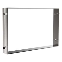 Kronenbach Alluvion/Cube 2.0 rama montażowa do szafki 120 cm lustrzanej podświetlanej aluminium NU1000032NU