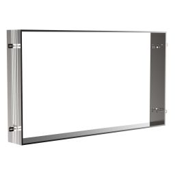 Kronenbach Alluvion/Cube 2.0 rama montażowa do szafki 140 cm lustrzanej podświetlanej aluminium NU1000034NU