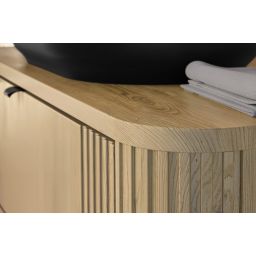 Comad Ovalia Cremona blat naszafkowy 120,4x45,8 cm dąb OVALIA CREMONA 89-120-46 M