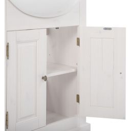 Comad Romantic szafka 85 cm podumywalkowa stojąca biała ROMANTIC 861-U85