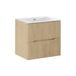 Zestaw Comad Nordic Cremona umywalka z szafką 60 cm dąb SET-NC 60CM UM SKY