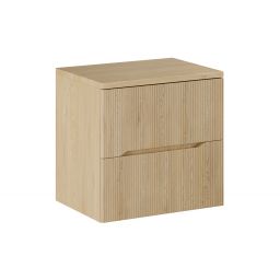 Zestaw Comad Nordic Cremona szafka 60 cm podumywalkowa wisząca z blatem wisząca dąb SET-NC B CREMONA 60CM