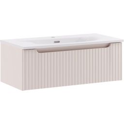 Zestaw Comad Nova Cashmere szafka 80 cm podumaywalkowa wisząca  z umywalką meblową Sky kaszmir SET-NOC 80CM 1S SKY 3