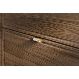 Comad Talia Casella szafka 60x45,6x50 cm podumywalkowa wisząca czarna-dąb TALIA CASELLA 82-60-46-2S