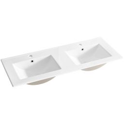 Comad Lava umywalka 121x46 cm prostokątna meblowa biała UM-8003-LAVA 120D -DP