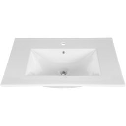 Comad Lava umywalka 81x46 cm prostokątna meblowa biała UM-CFP LAVA 80D DP