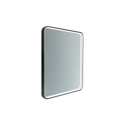 Comad Vega lustro 65x80 cm prostokątne z oświetleniem czarne VEGA LU LED 65