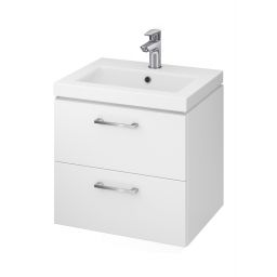 Cersanit Lara umywalka z szafką 50 cm zestaw meblowy biały S801-146-DSM