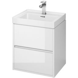 Cersanit Crea umywalka z szafką 50,5 cm biały S801-277