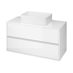 Cersanit Crea szafka 100 cm wisząca z blatem biała S924-006