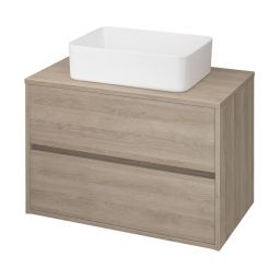 Cersanit Crea szafka 79,4x45x53 cm podumywalkowa wisząca dąb S924-010