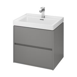 Cersanit Crea szafka 60 cm podumywalkowa wisząca szary mat S924-016