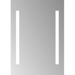 Dubiel Vitrum Bono lustro łazienkowe 70x50 cm prostokątne z oświetleniem