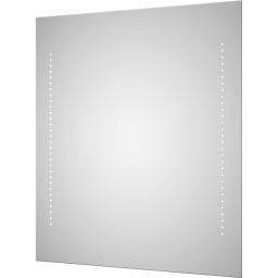 Dubiel Vitrum Star lustro prostokątne 60x50 cm z oświetleniem