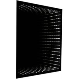 Dubiel Vitrum Wenecja lustro prostokątne 62x50 cm z oświetleniem