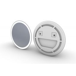 Dubiel Vitrum Omega lustro 60 cm okrągłe z oświetleniem