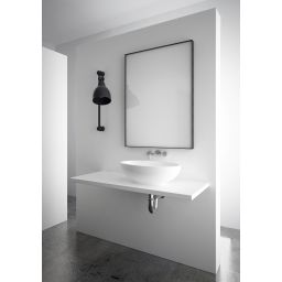 Dubiel Vitrum Stark Black lustro prostokątne 80x60 cm