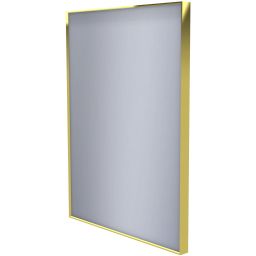 Dubiel Vitrum Stark Gold lustro prostokątne 80x60 cm