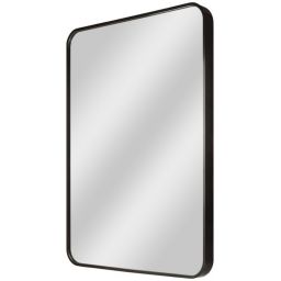 Dubiel Vitrum Nico lustro prostokątne 70x50 cm rama czarna