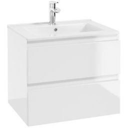 Defra Como szafka 60 cm podumywalkowa biały połysk 123-D-06055